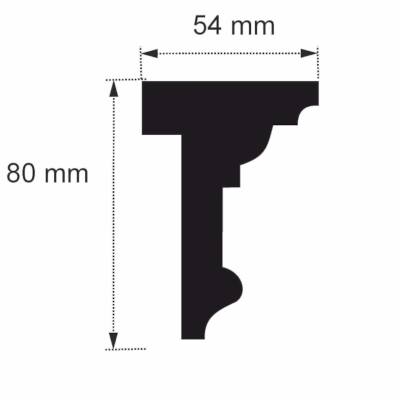 Gardinenleiste LED K-08